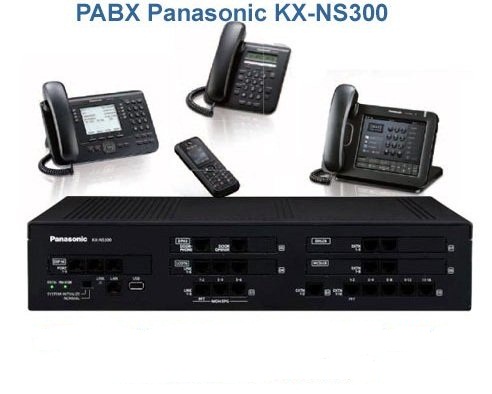 Tổng đài Panasonic KX-NS300 có thể kết nối với 48 máy phụ vtel