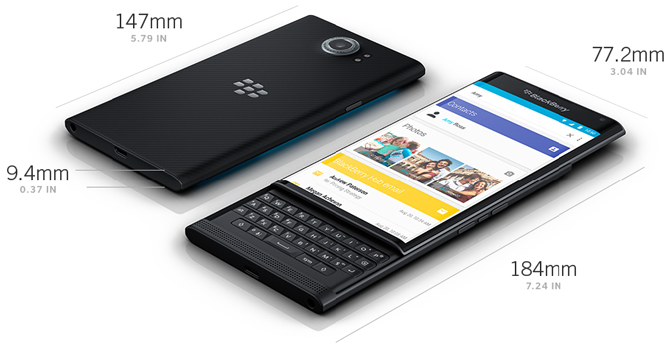 Blackberry Priv - smartphone giảm giá cực sốc 2017 vctel