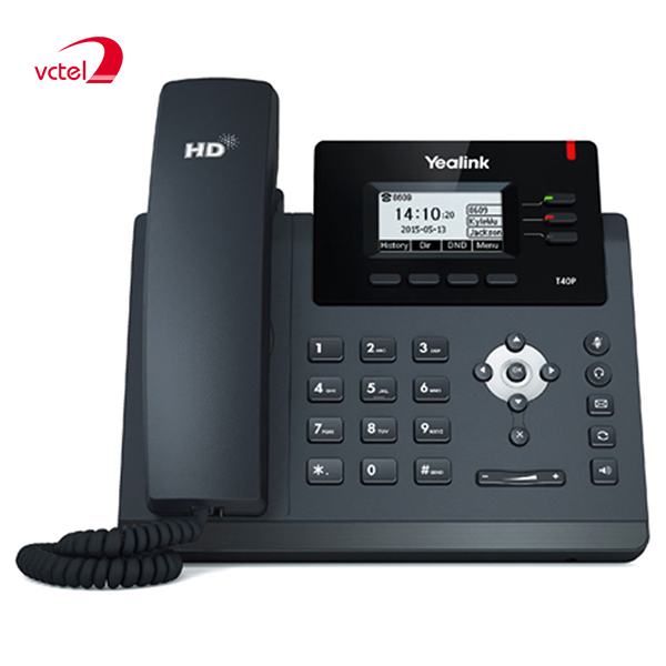 Điện thoại VOIP giá rẻ Yealink SIP-T40P bảo hành 2 năm vctel