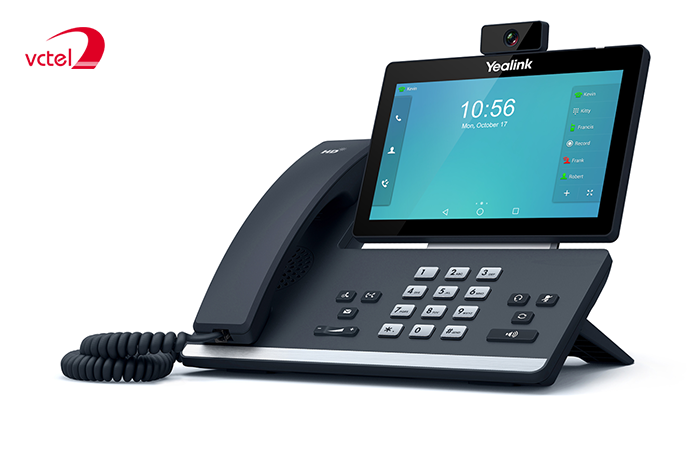 Điện thoại bàn VOIP Yealink SIP-T58V bảo hành 24 tháng, 1 đổi 1 trong vòng 01 năm vctel