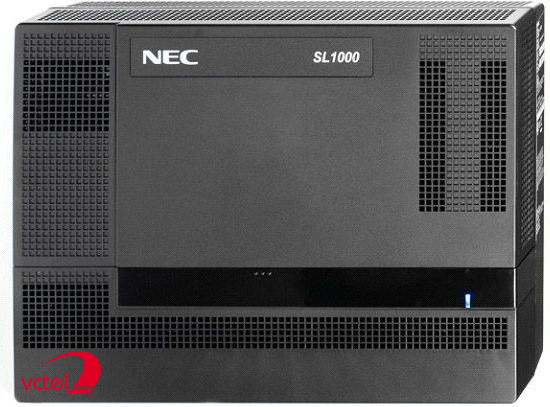 Tổng đài điện thoại cố định NEC SL1000 cấu hình 08 trung kế 40 máy nhánh bảo hành 12 tháng vctel