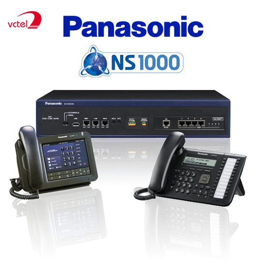 Lắp đặt tổng đài điện thoại ở Quảng Ngãi - Tổng đài Panasonic KX-NS1000 vctel