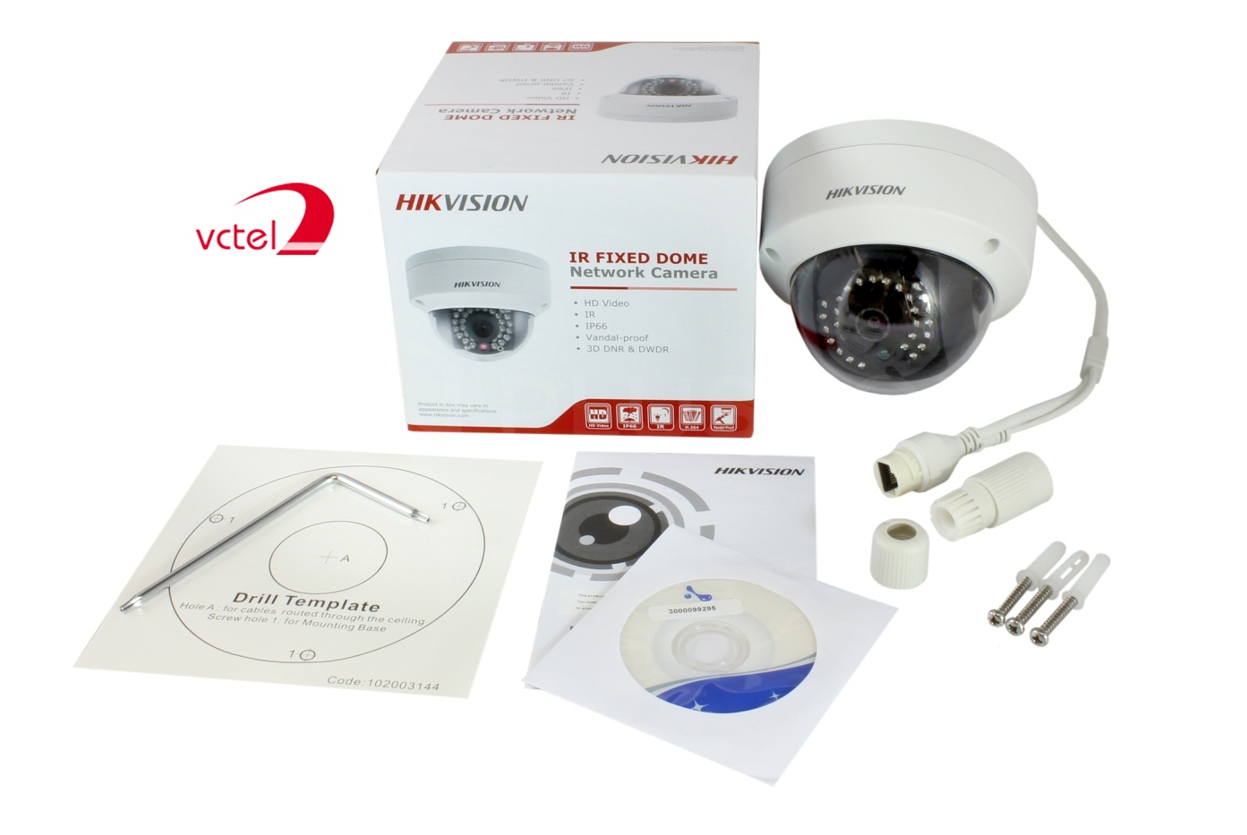 Camera giám sát an ninh Hikvision DS-2CD2120F-I bảo hành 12 tháng vctel