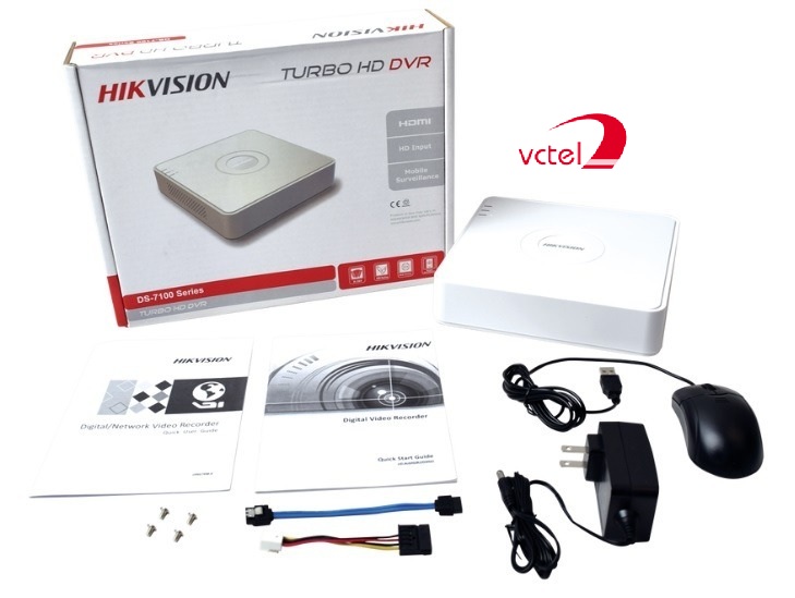 Trọn bộ Đầu ghi Camera Hikvison DS-7116HGHI-F1/N chính hãng vctel