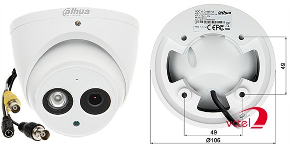 Camera hồng ngoại Dahua DH-HAC-HDW2221EMP hình ảnh HD rõ nét