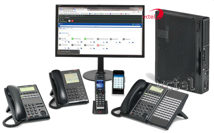 Nec SL2100 hỗ trợ Voip qua Web vctel