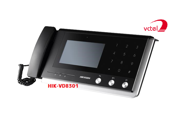 Bộ điện thoại bảo vệ trung tâm Hikvision HIK-VD8301 giá rẻ vc